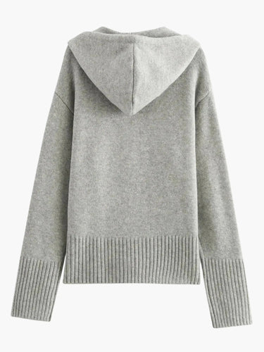 Drune | Strickjacke mit Kapuze und Reißverschluss