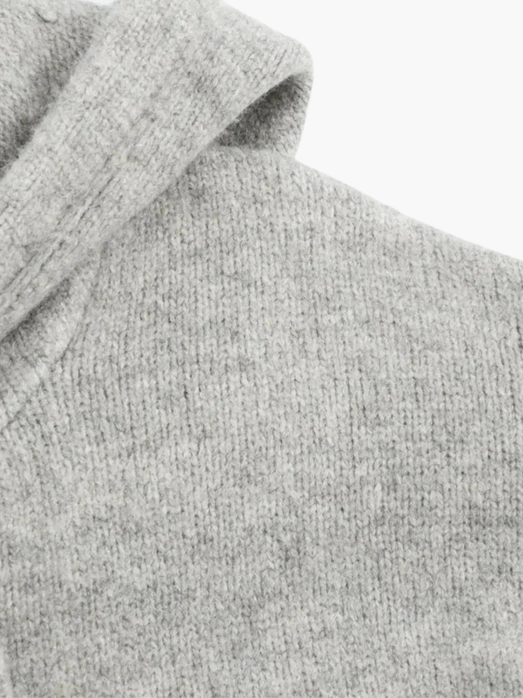 Drune | Strickjacke mit Kapuze und Reißverschluss