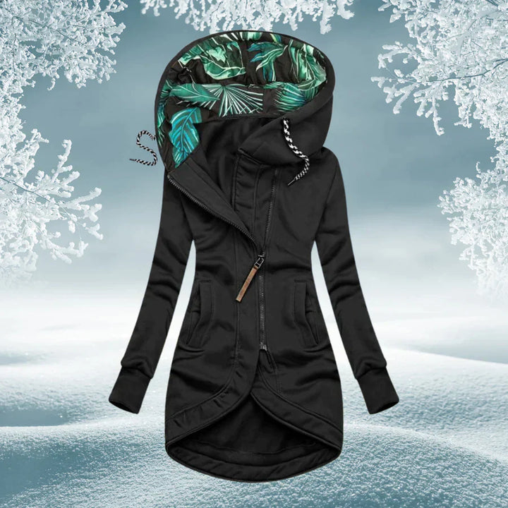 Drune | Grüner Damenparka Mit Kapuze