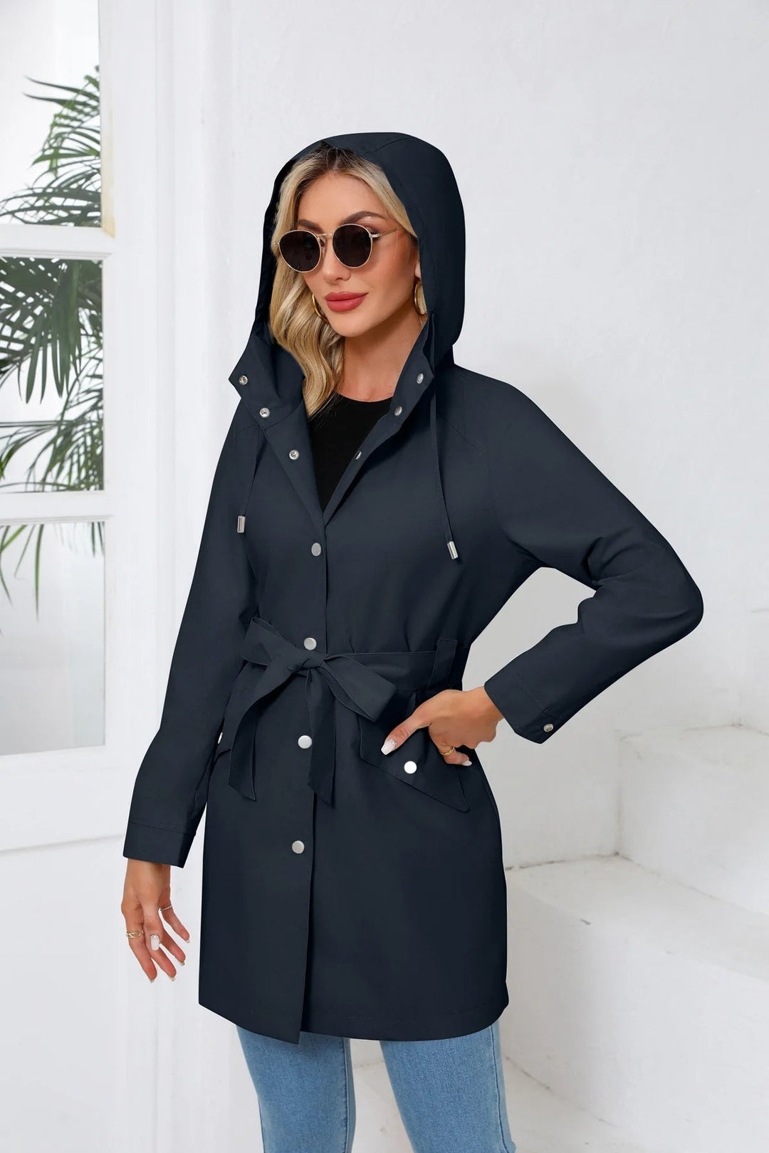 Drune | Kapuzenjacke für Frauen mit Warmer Fütterung