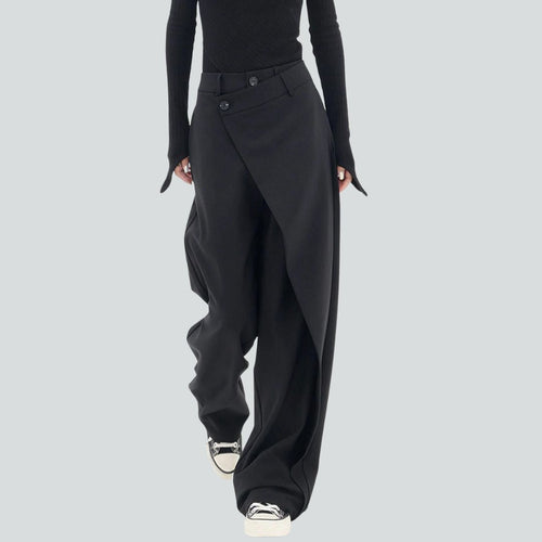 Drune | Assymetrische Baggy-Hose