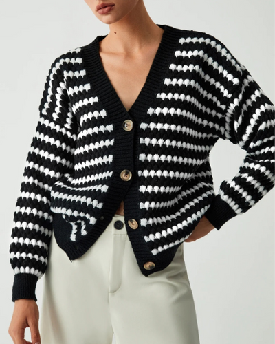 Drune | Desire Gestreifter Cardigan
