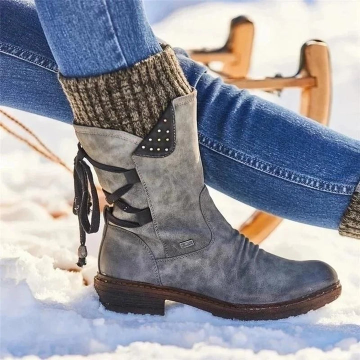 Drune |  Wasserdichte Stiefel mit Reißverschluss