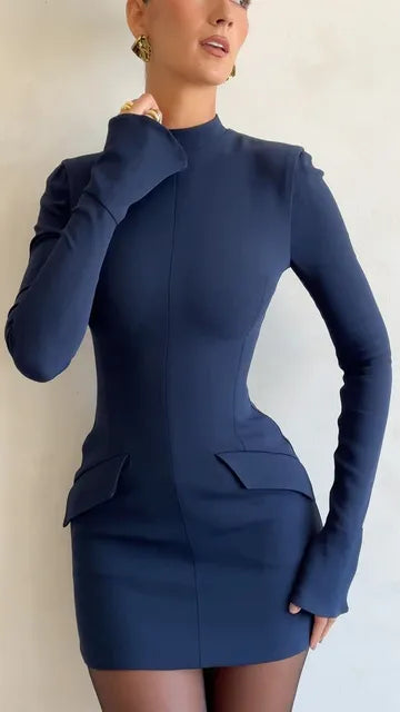 Drune | Elegantes Kurzes Kleid chic Frauen