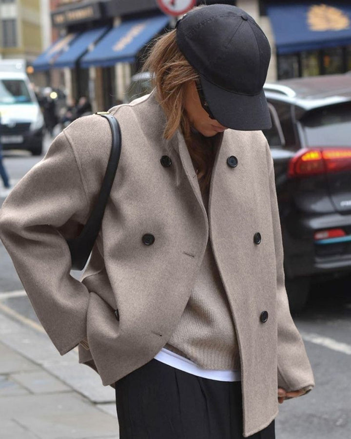 Drune | Französischer Stil Übergroße Jacke