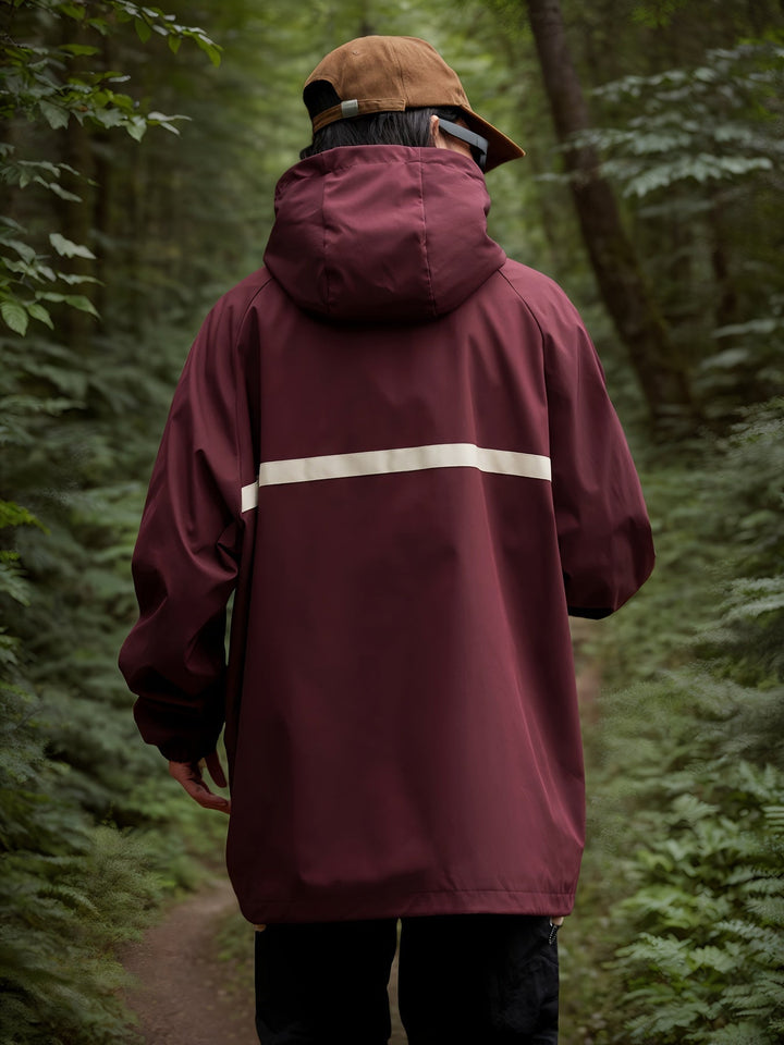 Drune | Leichte Wasserdichte Jacke mit Kapuze