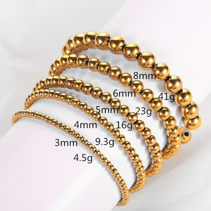 Drune | Stahlperle Armband