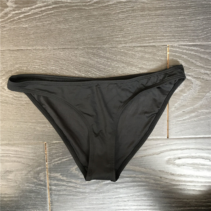 Damen Triangel-Bikini-Set mit modischem Kontrast Drune