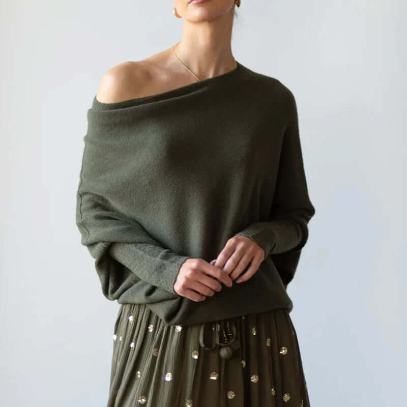 Drune | Knopf Strickwaren Damen Pullover