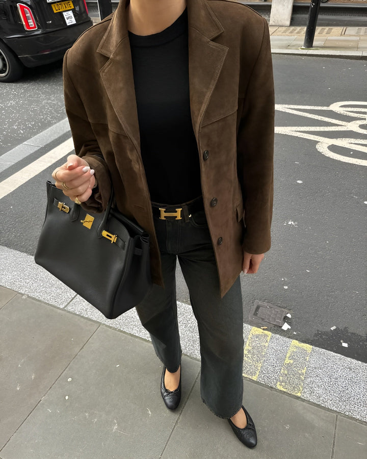 Drune | Wildleder Blazer