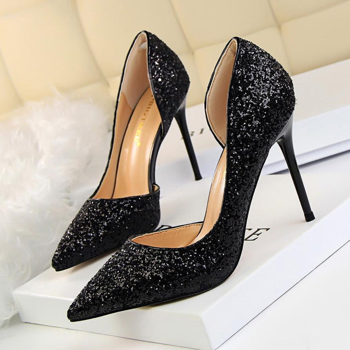 Drune | Elegante Glitzernde Nadelabsätze