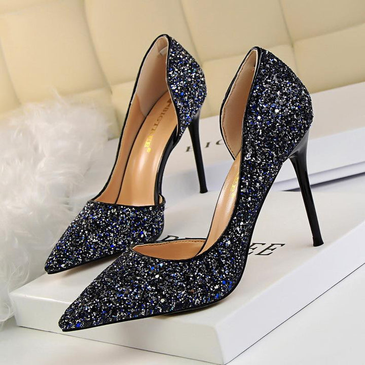 Drune | Elegante Glitzernde Nadelabsätze