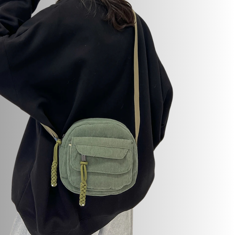 Drune | Kompakte Cord Tasche Mit Elegantem Design