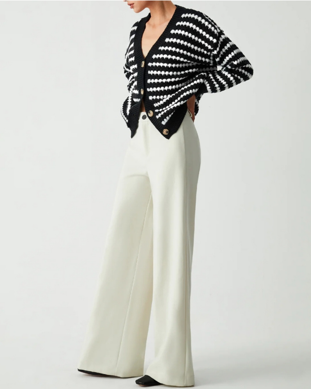 Drune | Desire Gestreifter Cardigan