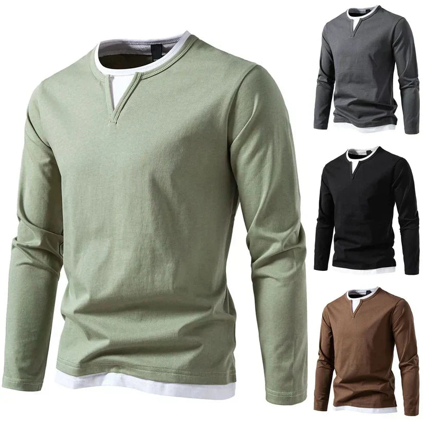 Drune | Trendig Langarm-Pullover für Männer