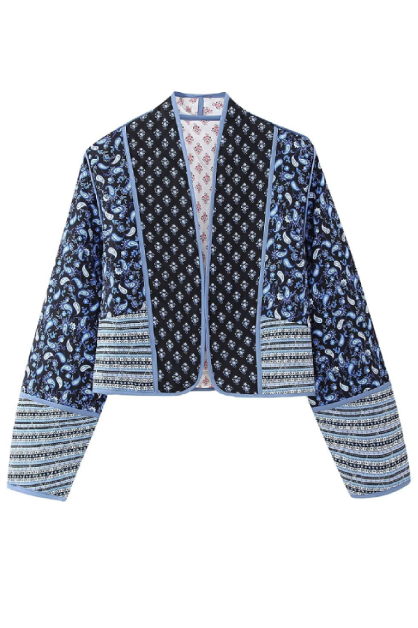 Drune | Wendbare Steppjacke mit farblich passender kleiner Baumwolljacke