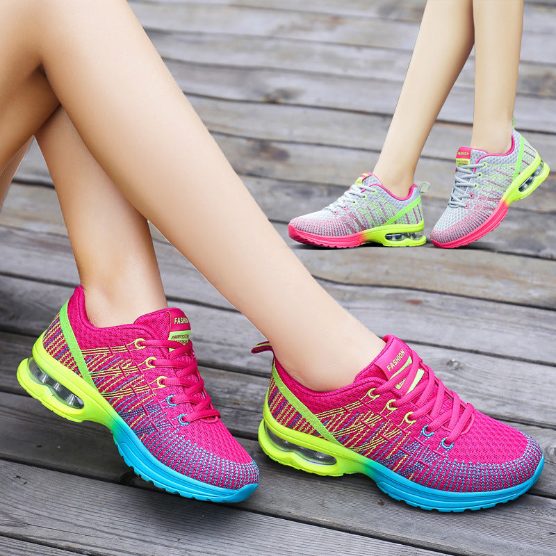 Damen Sportliche und atmungsaktive Fitness-Schuhe Drune