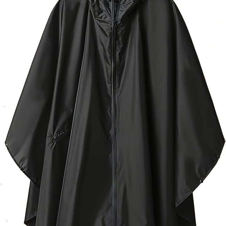 Drune | Wasserdichter Regenponcho Mit Kapuze