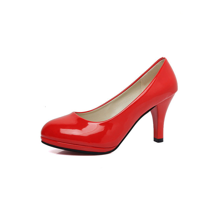 Damen elegante Lackpumps mit hochwertigem Komfort und femininer Silhouette Drune