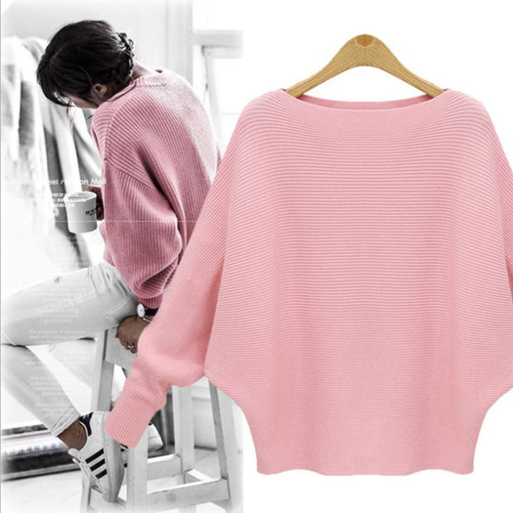 Damen Grobstrickpullover mit hohem Kragen und Zopfmuster Drune