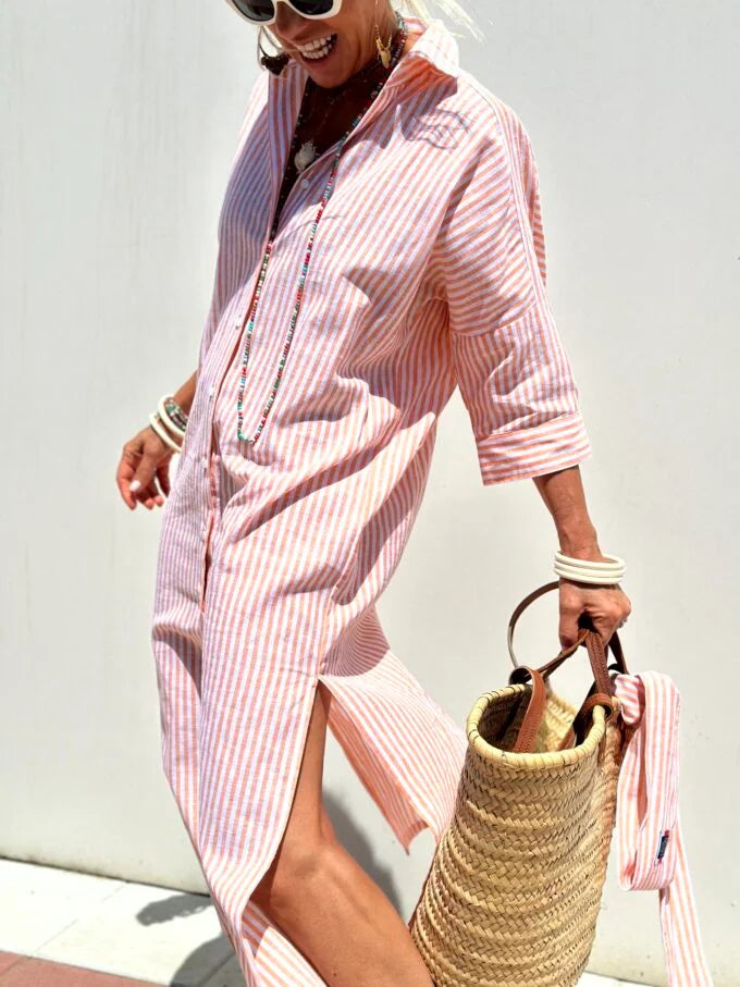 Drune | Luftiges Sommerkleid mit Floralem Muster