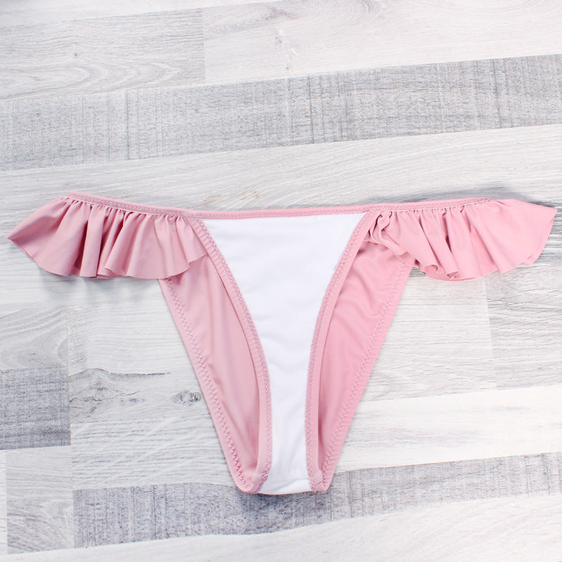Damen Bikinis mit feinen Rüschendetails Drune