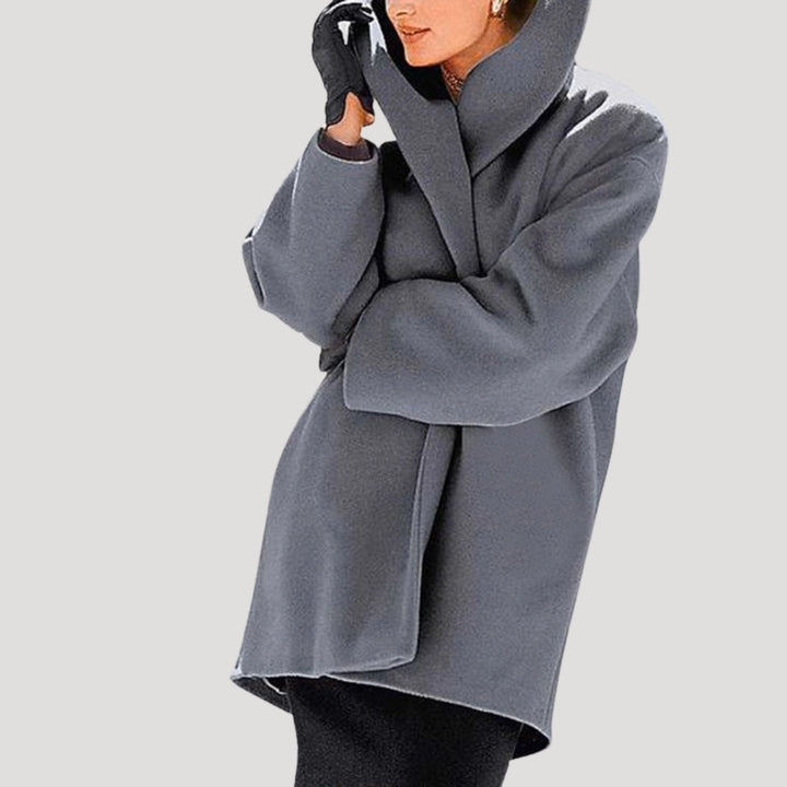 Drune | Damen Oversized Wollmantel Winterstil