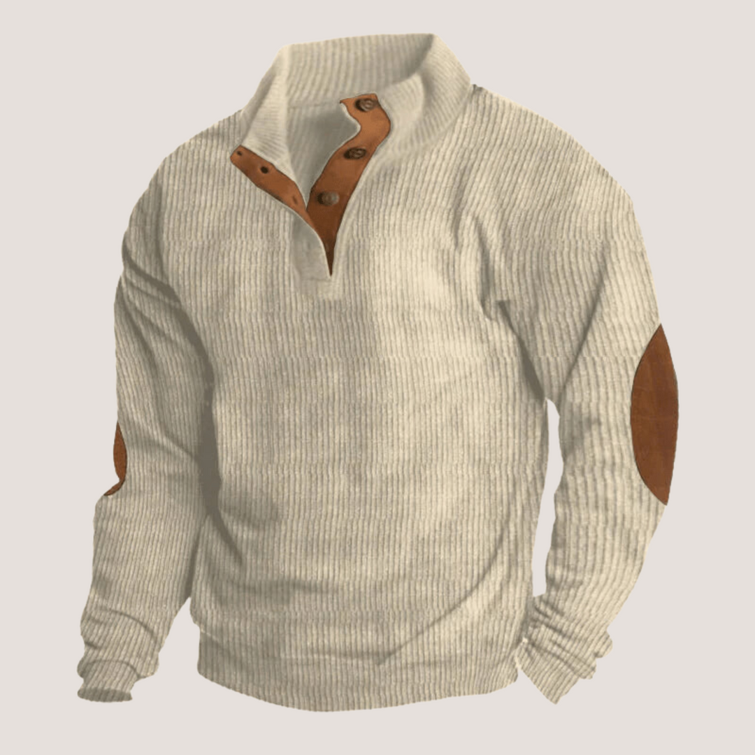 Drune | Gerippter Pullover für Männer