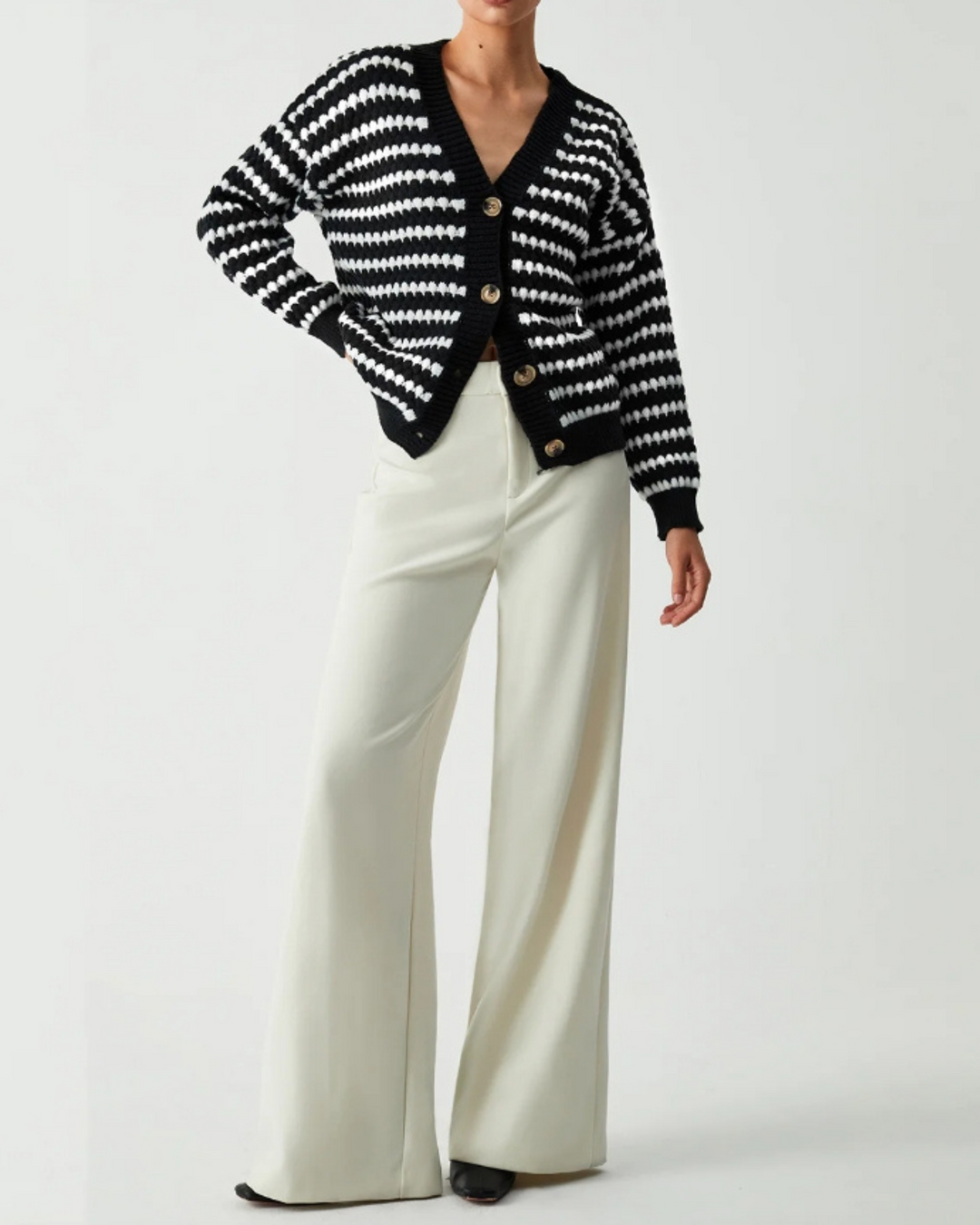 Drune | Desire Gestreifter Cardigan