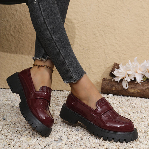 Drune | Women moccasins with thick sole