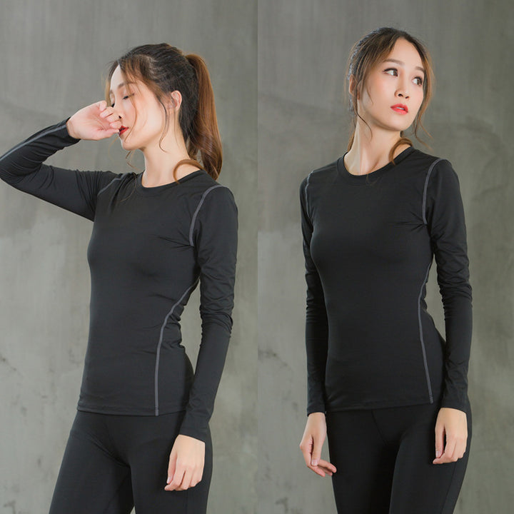 Damen Funktions-Langarmshirt aus hochelastischem Material mit innovativer Feuchtigkeitsregulierung Drune