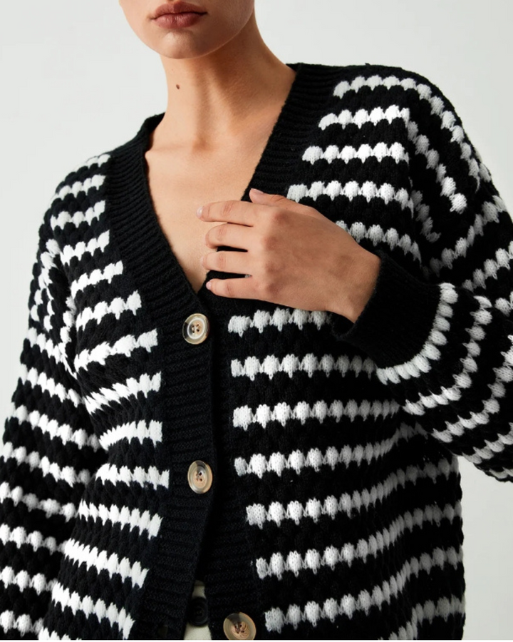 Drune | Desire Gestreifter Cardigan