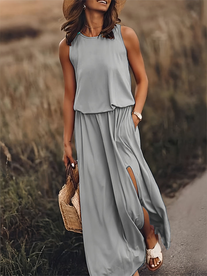 Drune | Maxi Kleid - Einfaches Modal Boho Kleid in verschiedenen Farben