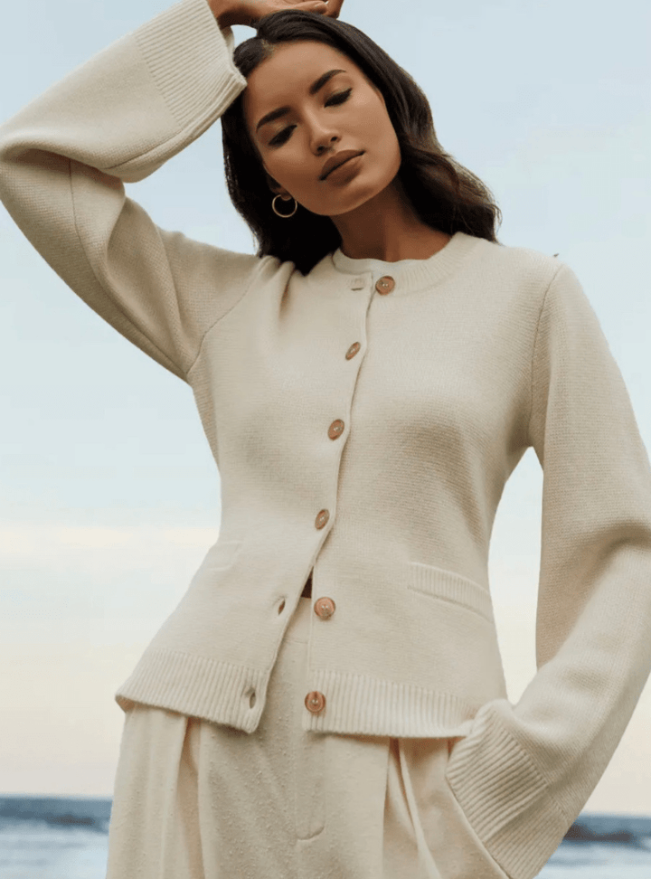 Drune | Cardigan Klassisch Moderner Stil Ideal für den Winter
