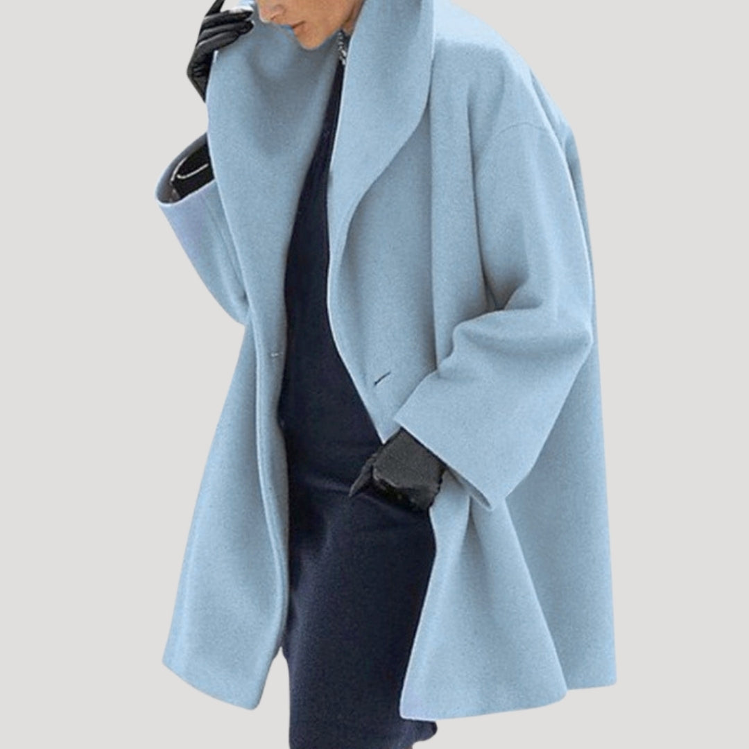 Drune | Damen Oversized Wollmantel Winterstil