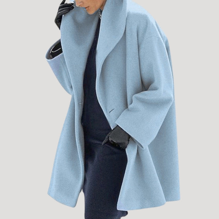 Drune | Damen Oversized Wollmantel Winterstil