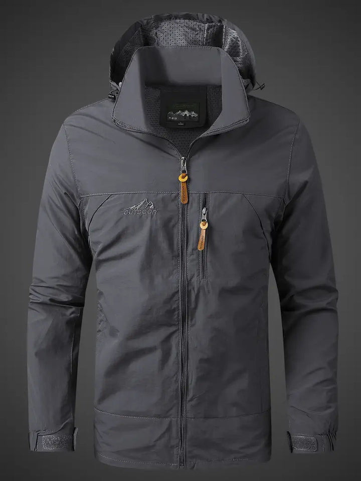 Drune | Wasserdichte und Winddichte Herren Outdoor Jacke