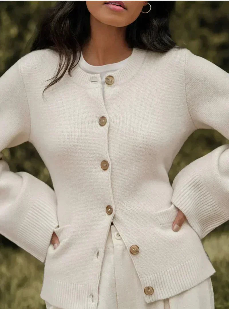 Drune | Strickjacke - Wollmischung - Reguläre Passform - Knopfverschluss - Mit Fronttaschen