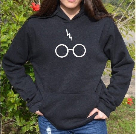 Damen Kapuzenpullover mit trendigem Schriftzug und lässiger Passform Drune