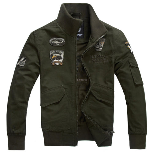 Herren Modische Utility-Jacke mit praktischen Taschen Drune
