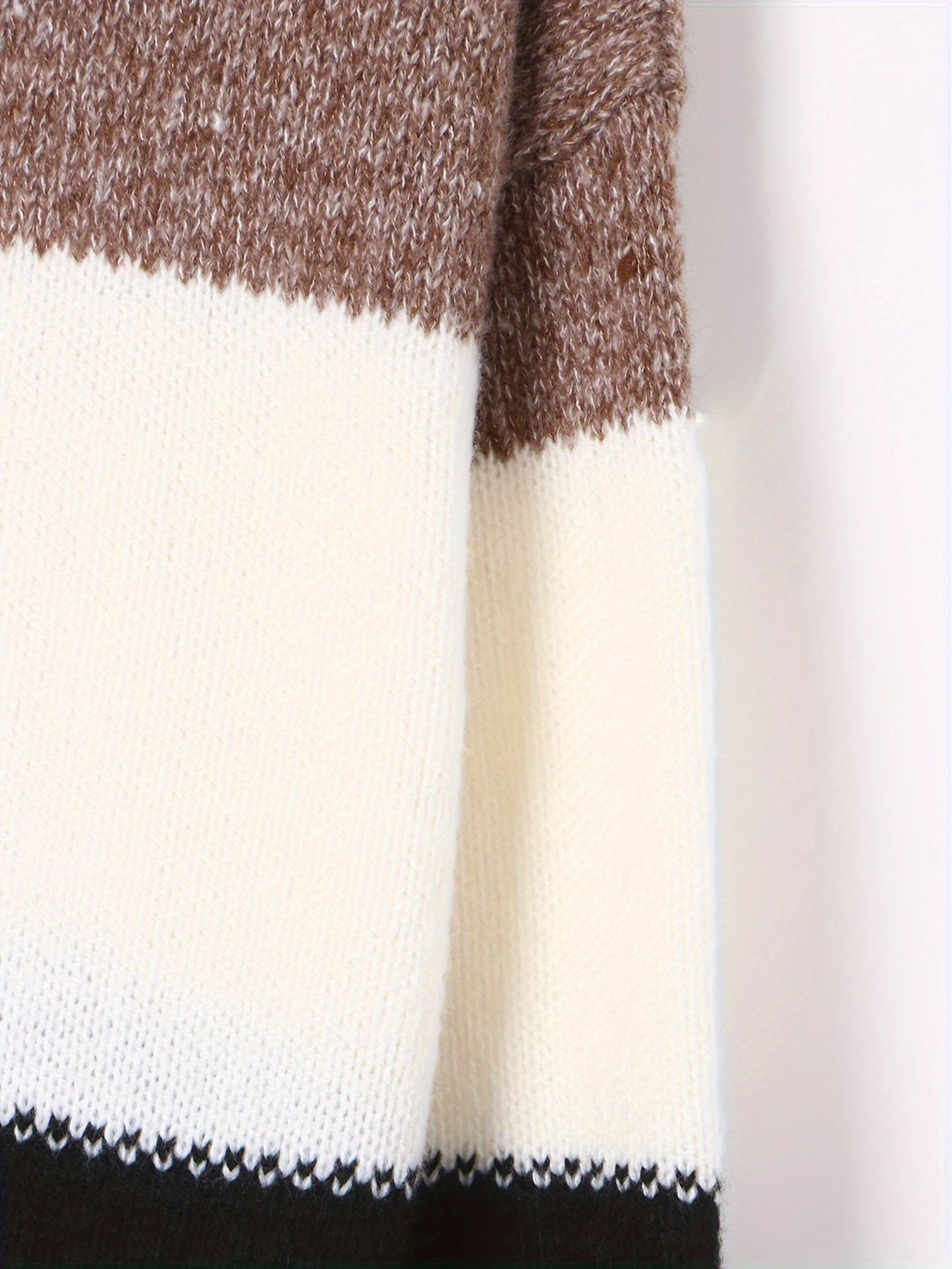 Drune | Lässiger Pullover mit Reißverschluss Damen