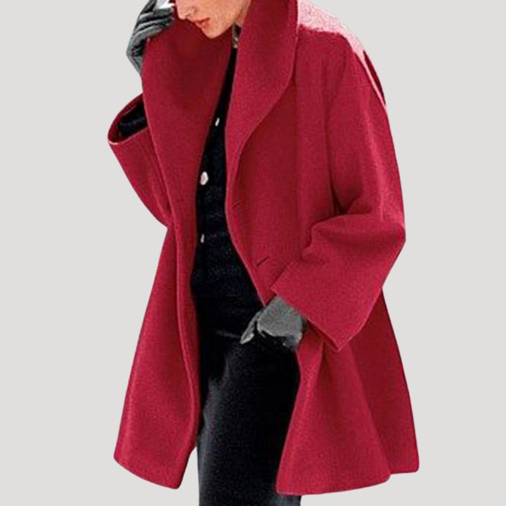 Drune | Damen Oversized Wollmantel Winterstil