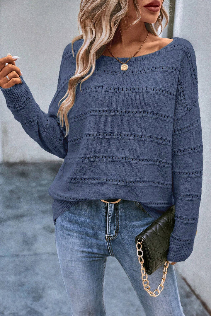 Drune | Strickpullover Mit Aufwendigen Details Für Frauen