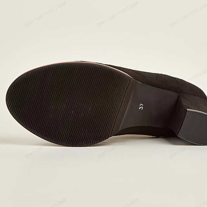 Drune | Elegante Damen Pumps Mit Chunky Absatz