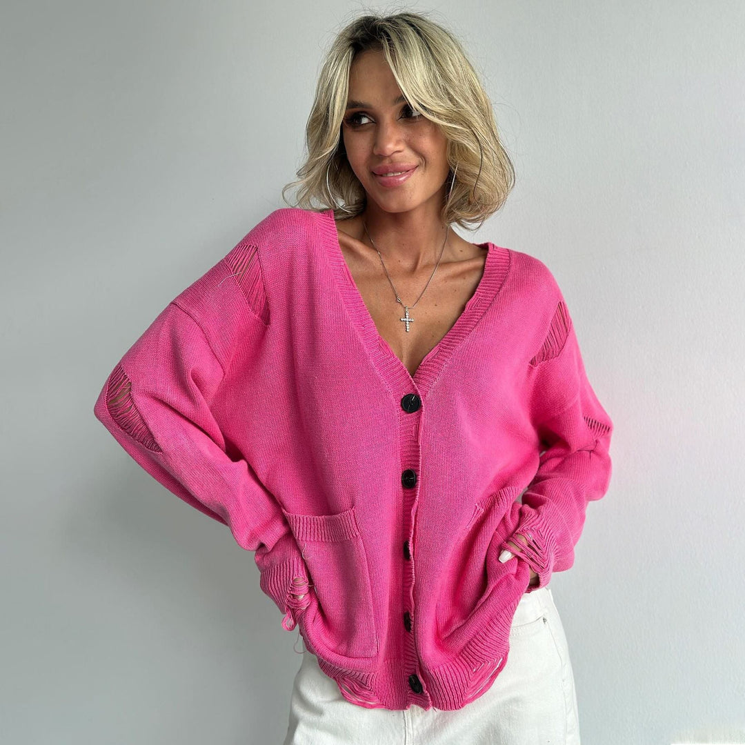 Drune | Out-Strickjacke für Damen