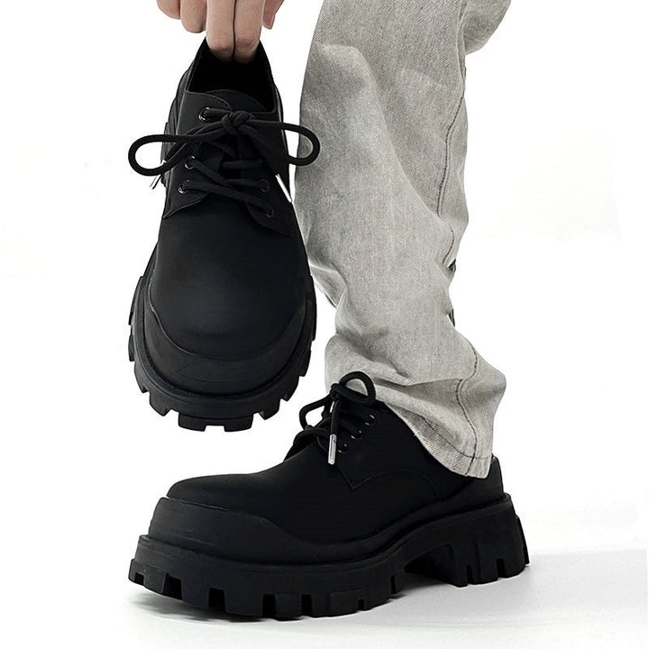 Drune | Moderne Lederschuhe mit Dicker Sohle