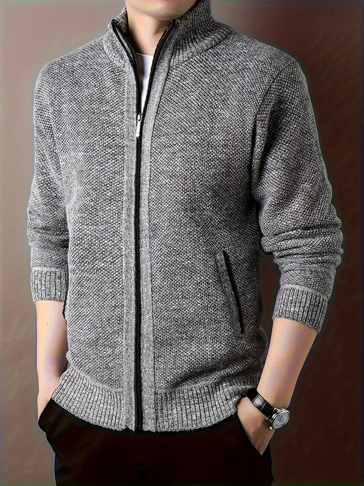 Drune | urbaner Herrenmantel Warme Stehkragenjacke