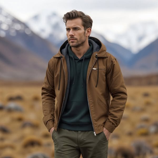 Drune | Klassische und elegante Winterjacke