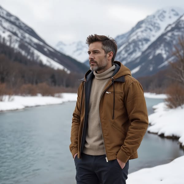 Drune | Klassische Vintage Jacke