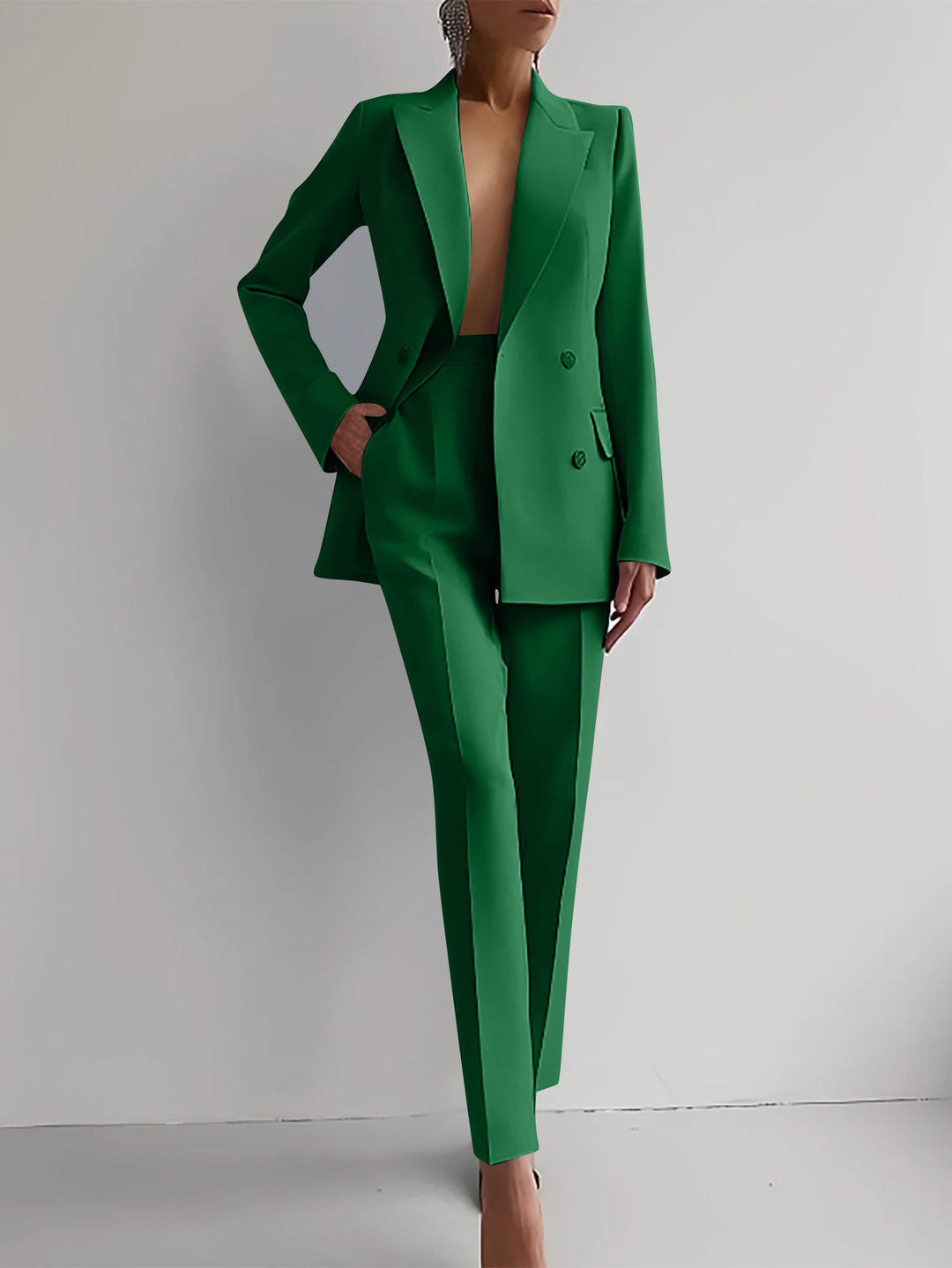 Drune | Stilvolles Satz Bestehend Aus Edlem Blazer Und Eleganter Hose